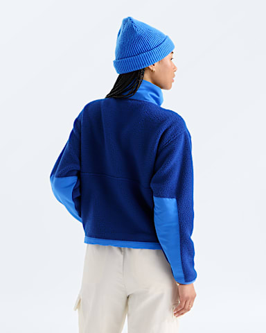 Womens Yumiori Off Peak Full Zip Jacket TNF Bold BlueActive Blue BACK
