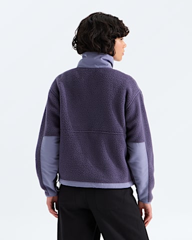 Womens Yumiori Off Peak FullZip Jacket TNF Endless DuskGrounded Plum BACK