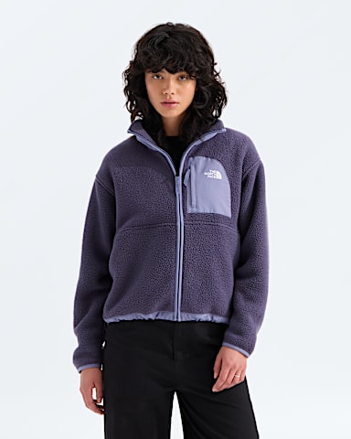 Womens Yumiori Off Peak FullZip Jacket TNF Endless DuskGrounded Plum HERO