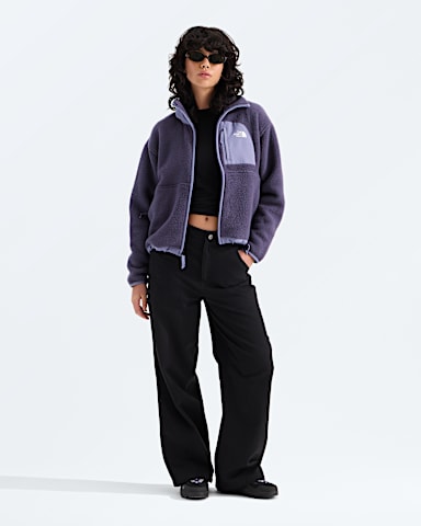 Womens Yumiori Off Peak FullZip Jacket TNF Endless DuskGrounded Plum HERO2
