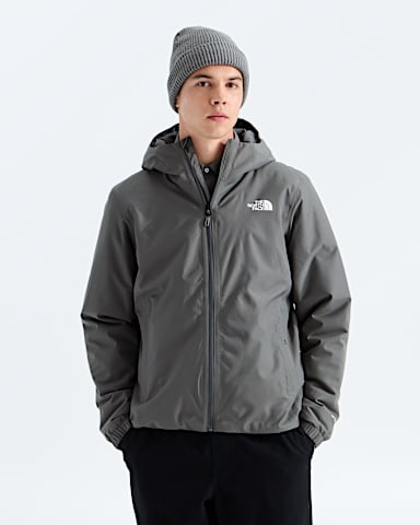 Mens Quest Insulated Jacket TNF Smoked Pearl HERO