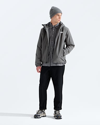 Mens Quest Insulated Jacket TNF Smoked Pearl HERO2