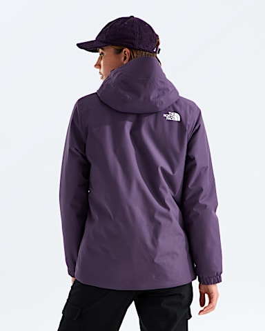 Womens Quest Insulated Jacket TNF Endless Dusk BACK
