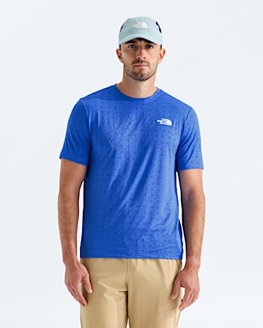 Tshirt 247 Pentadome emboss standard pour hommes TNF Bleu Actif HERO