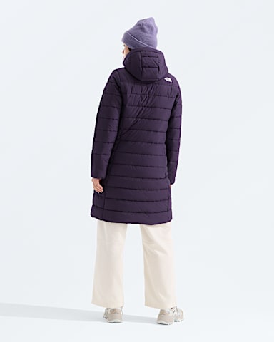Womens Aconcagua Hooded Parka TNF Endless Dusk BACK