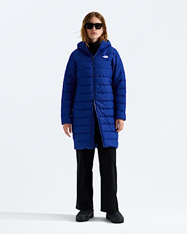 Womens Aconcagua Hooded Parka TNF Bold Blue HERO2