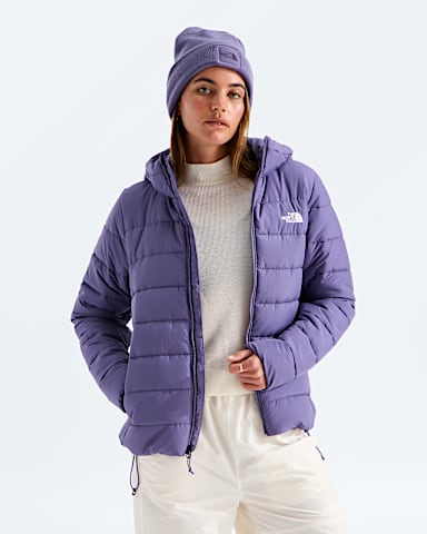 Womens Aconcagua Hooded Jacket TNF Grounded Plum Main