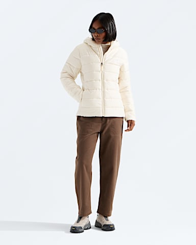 Manteau  capuchon Aconcagua pour femmes TNF Dune Blanche HERO2