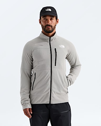Mens Summit FUTUREFLEECE Full Zip Jacket TNF Stone Slab Main