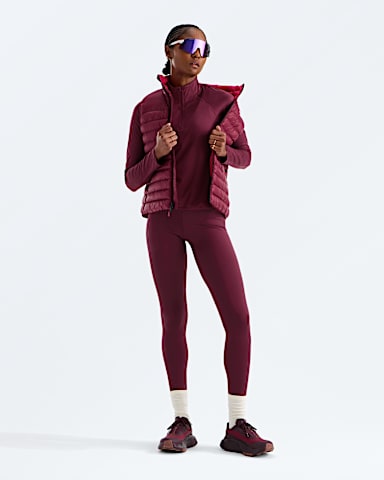 Womens Jaida Zip TNF Burgundy Crush Light Heather HERO2