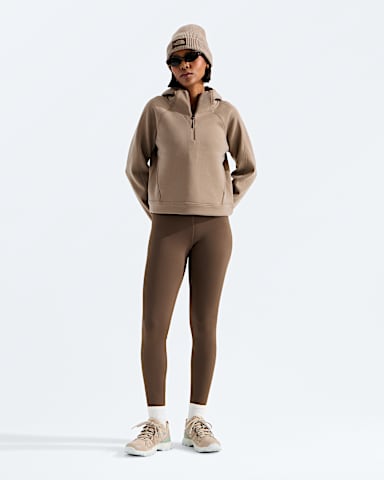 Womens Jaida Zip Hoodie TNF Garnet HERO2