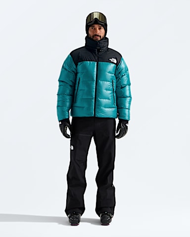 Mens Summit Nuptse Jacket TNF Restorative TealTNF Black HERO2