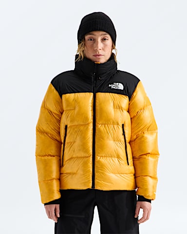 Womens Summit Nuptse Jacket TNF Summit GoldTNF Black Main