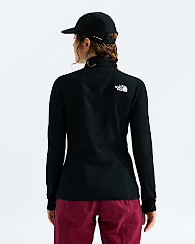 Womens Summit Series FUTUREFLEECE FullZip Jacket TNF TNF Black BACK