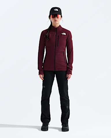 Manteau Summit Series FUTUREFLEECE pour femmes TNF Bordeaux Intense HERO2