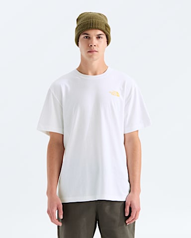 Tshirt dcontract Pitch A Tent pour hommes TNF Blanc TNF BACK