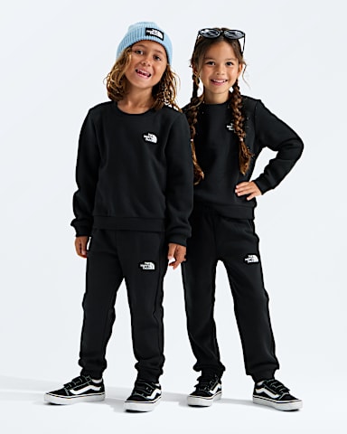 Kids Evolution Simple Dome Crew Set TNF TNF Black HERO