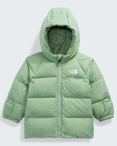 Baby Hydrenalite Down Hooded Jacket TNF Slate Moss ALTFRONT
