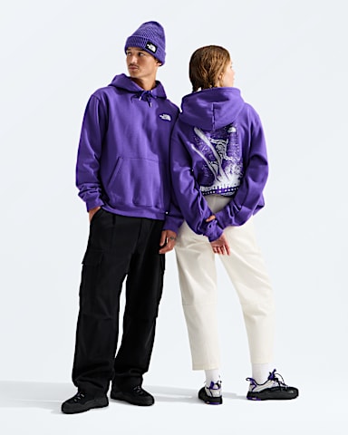 Unisex Tested And Proven Relaxed Hoodie TNF Peak Purple Main
