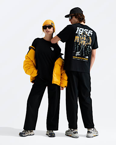 Unisex 60th Anniversary 1 Relaxed ShortSleeve Tee TNF TNF Black Main