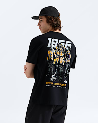 Unisex 60th Anniversary 1 Relaxed ShortSleeve Tee TNF TNF Black HERO2