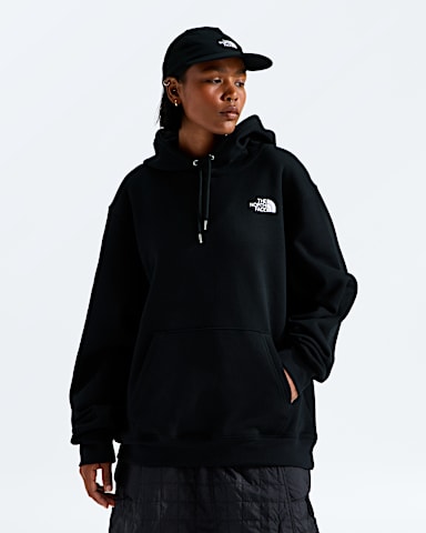 Unisex 60th Anniversary 2 Relaxed Hoodie TNF TNF Black HERO3