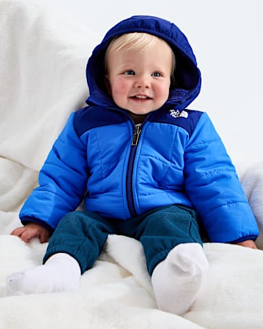 Baby Boys Reversible Shasta FullZip Hooded Jacket TNF Active BlueBold Blue HERO