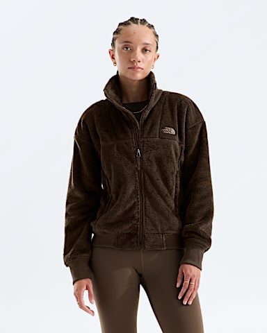 Veste polaire Luxe Osito  fermeture clair intgrale pour femmes TNF Dark Chestnut HERO