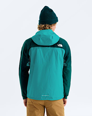 Mens Ridgelite WP Jacket TNF Pacific Teal Restorative Teal BACK