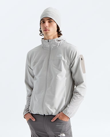 Mens Tek Approach FUTUREFLEECE Hooded Jacket TNF Cumulus CloudStone Slab Main
