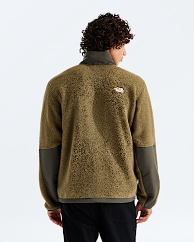 Mens Yumiori Off Peak Full Zip Jacket TNF Caraway SeedNew Taupe Green BACK