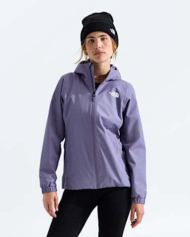 Womens Quest Jacket TNF Grounded Plum HERO