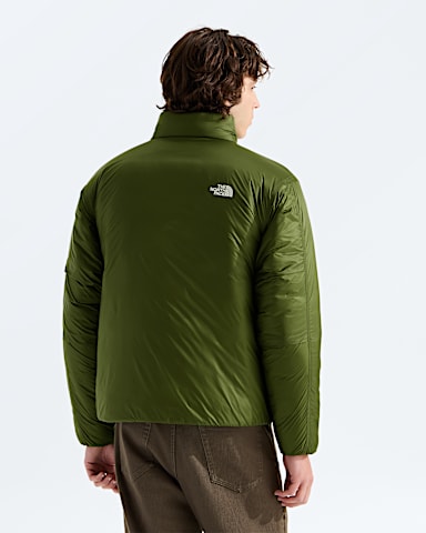 Mens Pertex Explore Jacket TNF Woodland Green BACK