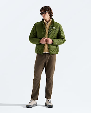 Mens Pertex Explore Jacket TNF Woodland Green HERO2