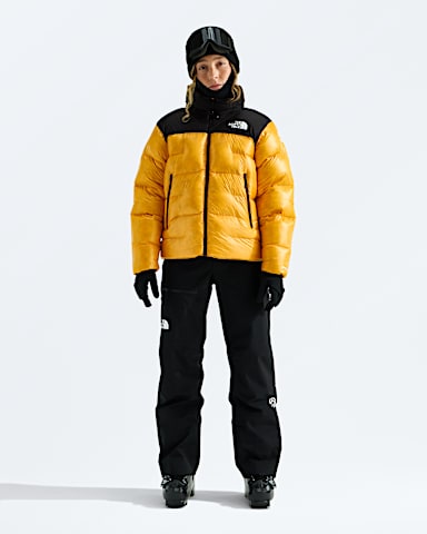 Womens Summit Nuptse Jacket TNF Summit GoldTNF Black HERO2