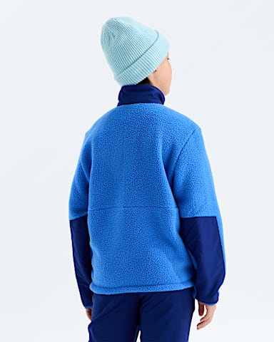 Manteau Yumiori Off Peak glissire pleine longueur pour garons TNF Bleu ActifBleu Vif BACK