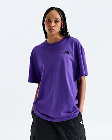 Unisex Tested And Proven Relaxed ShortSleeve Tee TNF Peak Purple HERO3