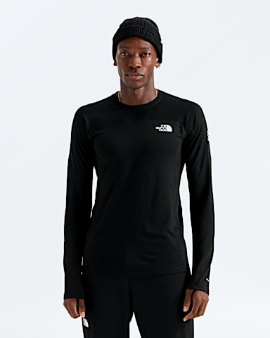 Mens Summit Series Pro Baselayer Crew TNF TNF Black Main