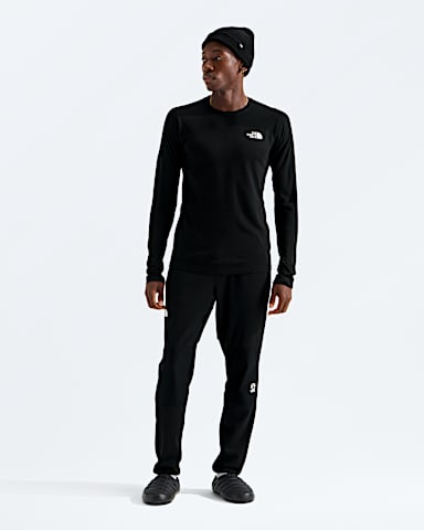 Mens Summit Series Pro Baselayer Crew TNF TNF Black HERO2