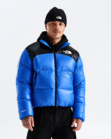 Mens Pertex Nuptse Reversible Jacket TNF TNF BlueTNF Black HEROREV