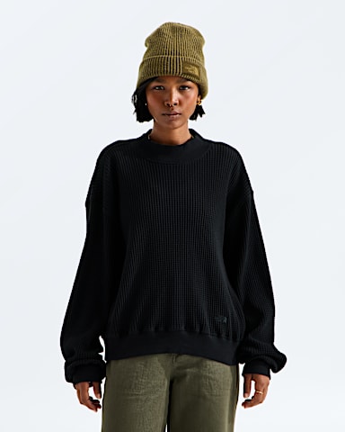 Womens Chabot 20 MockNeck TNF TNF Black HERO