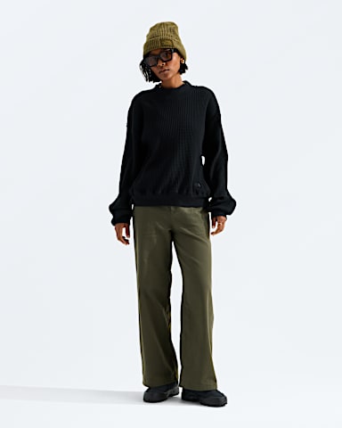 Womens Chabot 20 MockNeck TNF TNF Black HERO2
