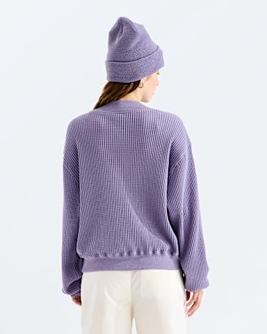Womens Chabot 20 MockNeck TNF Grounded Plum BACK