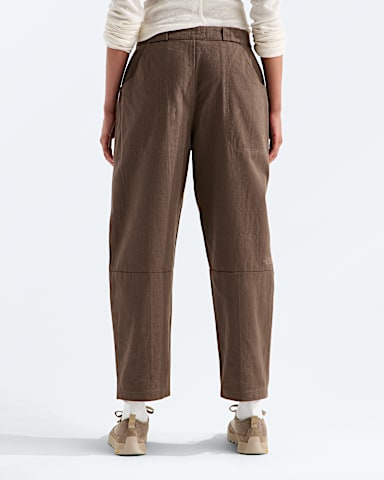 Womens Pinecrest Utility Heavy Barrel Pant TNF Smokey Brown BACK