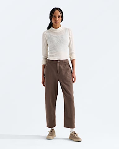 Womens Pinecrest Utility Heavy Barrel Pant TNF Smokey Brown Main