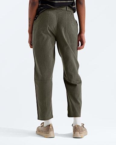 Pantalon  jambe tonneau Pinecrest Heavy pour femmes TNF Vert Taupe Nouveau BACK