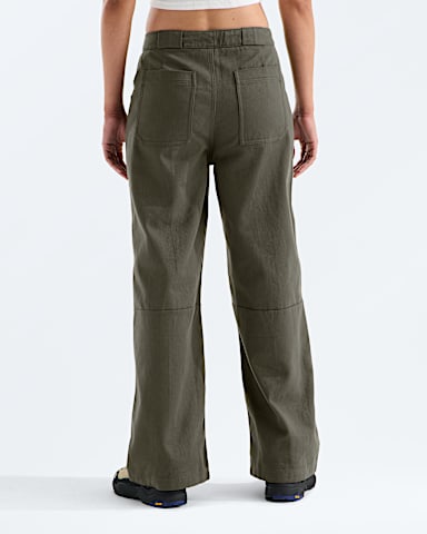 Womens Pinecrest WideLeg Pants TNF New Taupe Green BACK