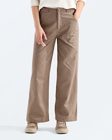 Womens Pinecrest Utility WideLeg Pant TNF Garnet Main