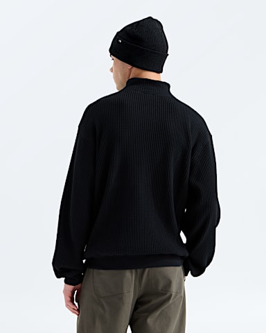 Haut  glissire un quart Chabot 20 pour hommes TNF Noir TNF BACK
