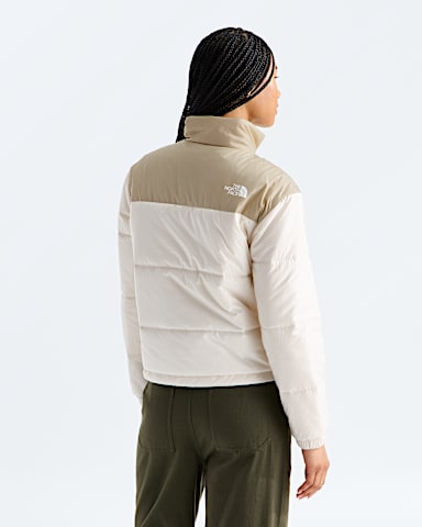 Womens Nuketo Synthetic Insulated Jacket TNF White DuneDesert Stone BACK